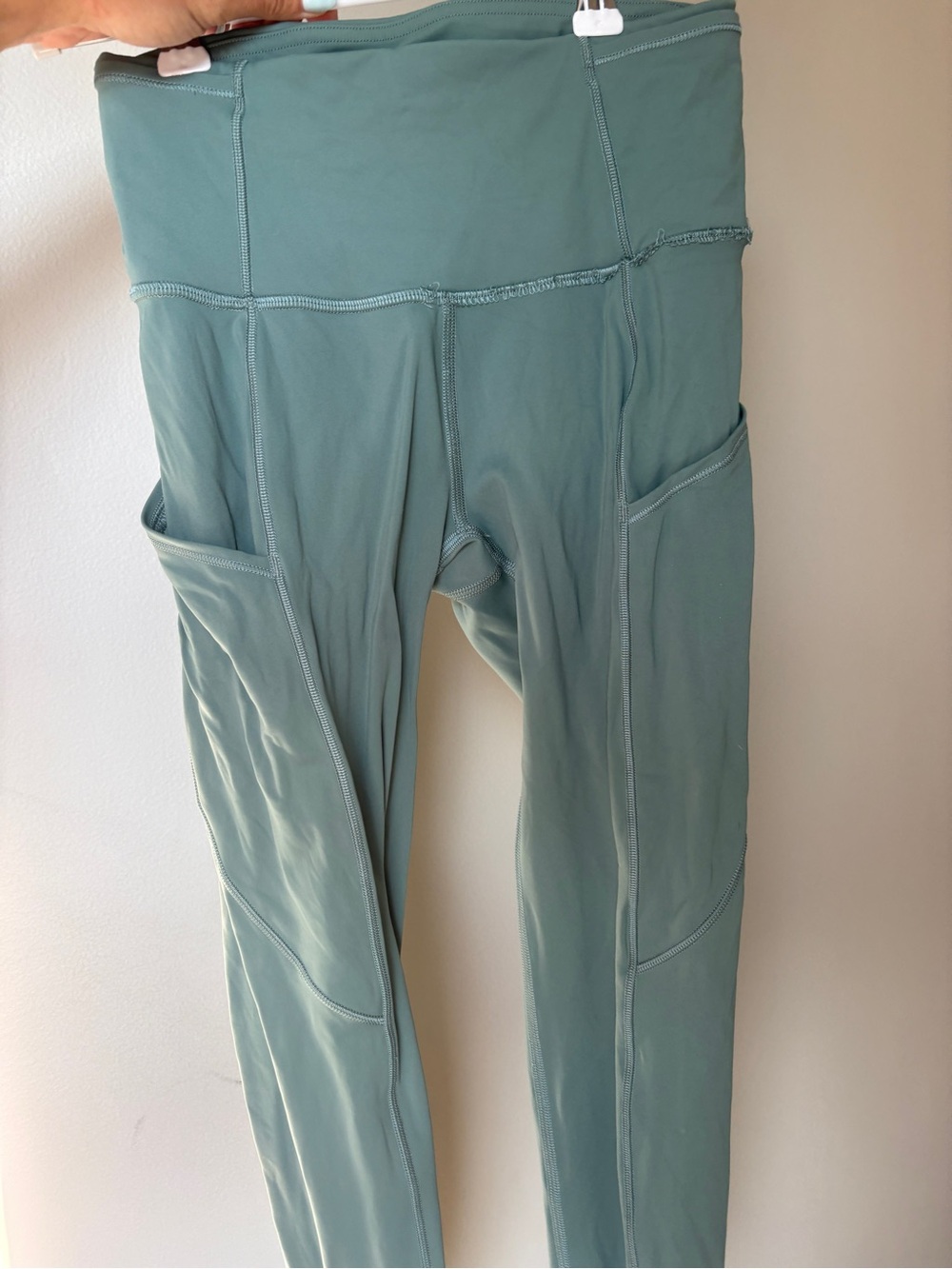 Lululemon size 2 High-Waist Mint / Sage Green Active Leggings